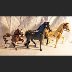 Vintage Trio of Mattel Horses