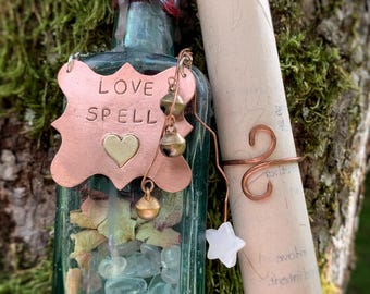 Tall Love Spell Potion Bottle