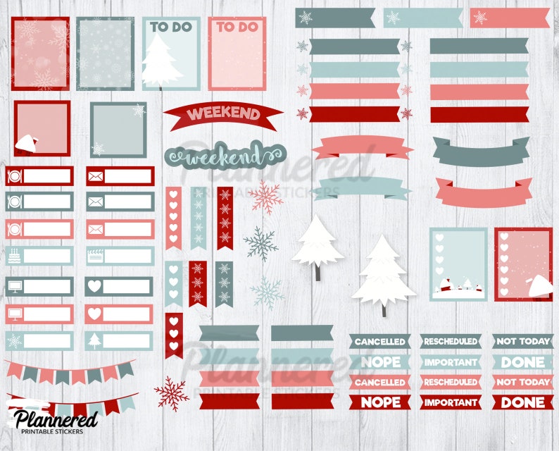 Winter Digital Stickers, Digital Goodnotes Stickers, 500+ Digital ...