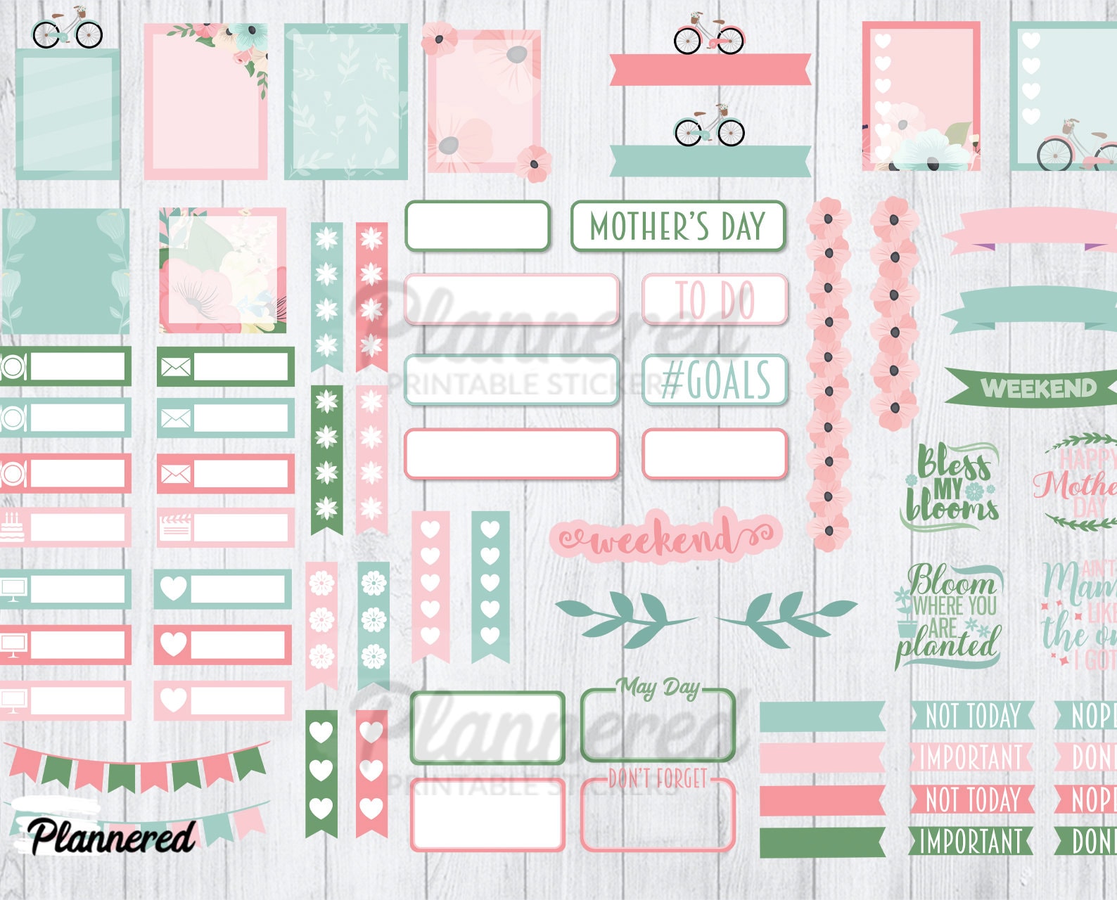 May Digital Stickers 500 May Monthly Digital Stickers - Etsy