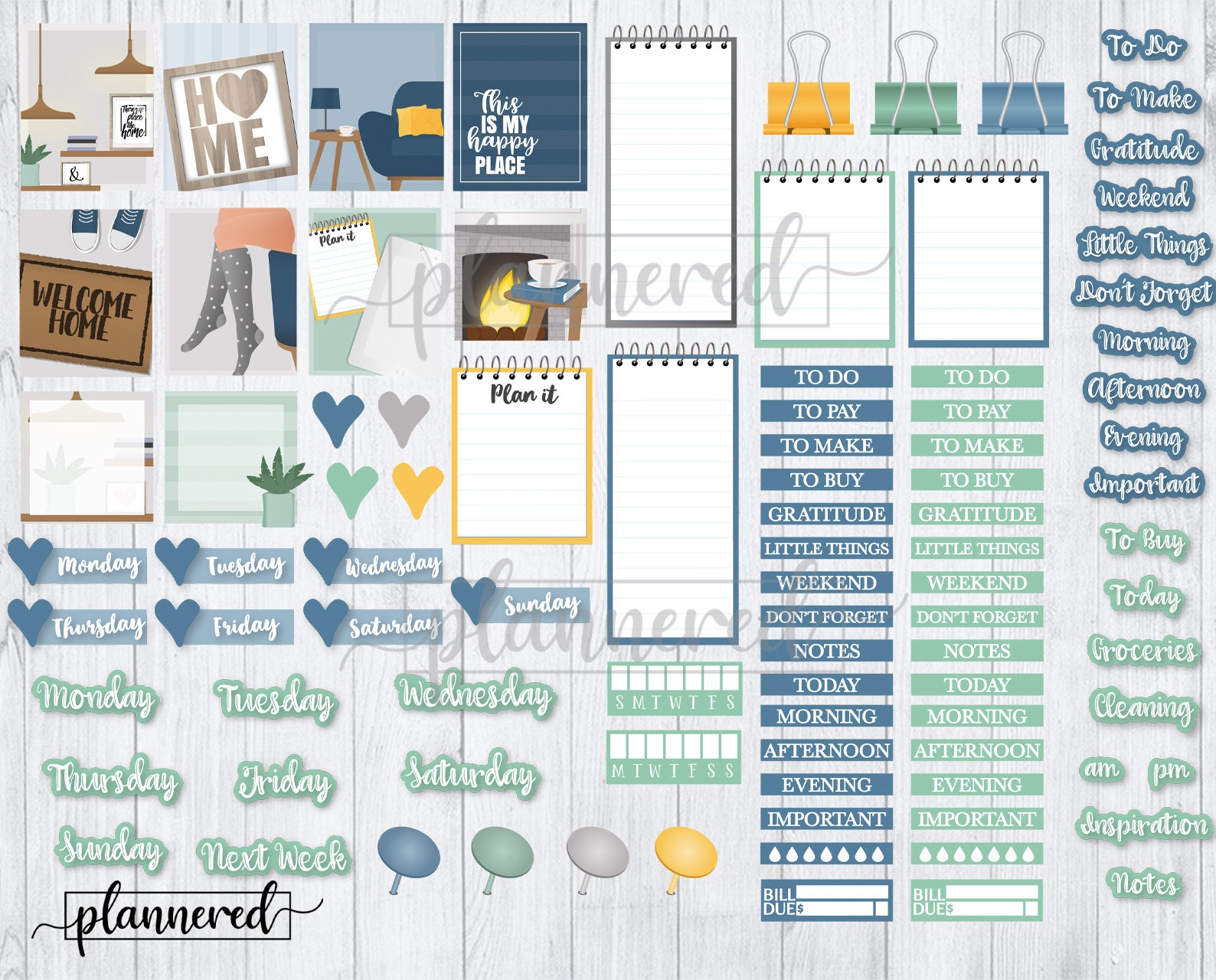 Home Json Sticker Home Digital Stickers, 500+ Digital Home Sweet Home Sticker Set ...