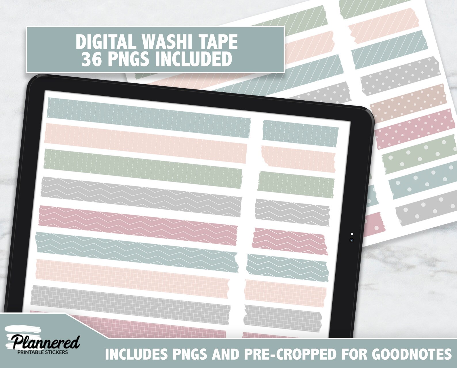 Gray Aqua Blue Washi Tape Clipart,Nautical Washi Tape Clip Art,Digital  Washi Tape,Digital Planner Stickers,Planner Clipart