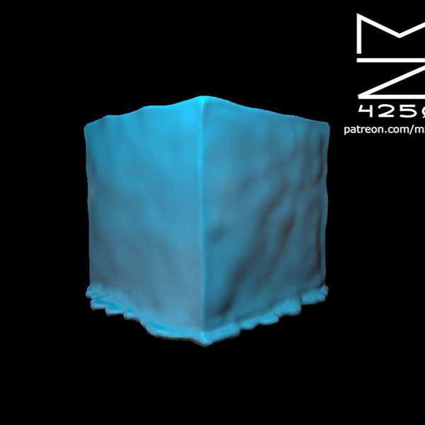 Gelatinous Cube Miniature Etsy