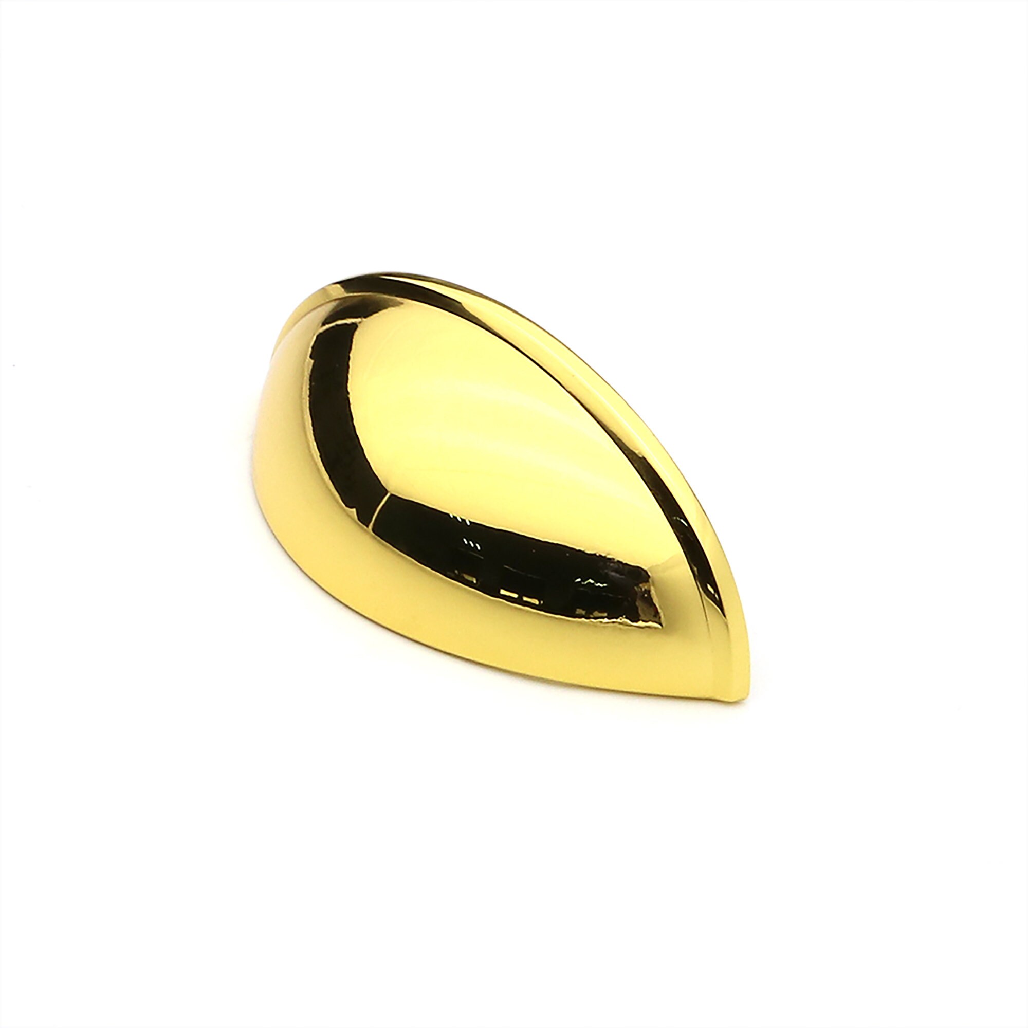 Shiny Gold Brushed Brass Shellshaped Handles Drawer Etsy