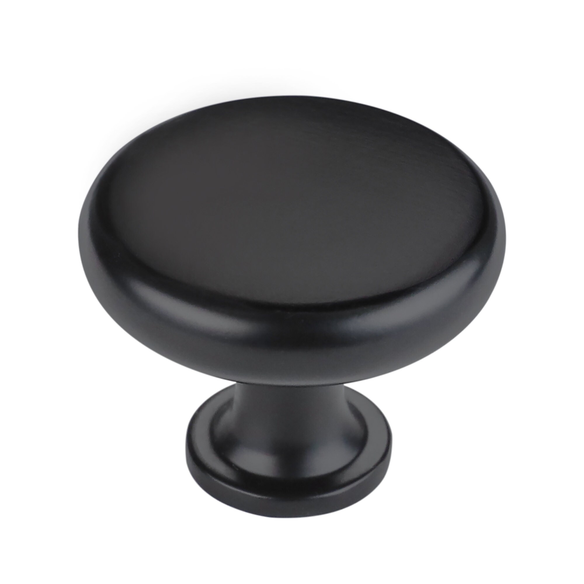 Black/ Brushed Brass/ Brushed Nicekl Drawer Pulls Round and Etsy