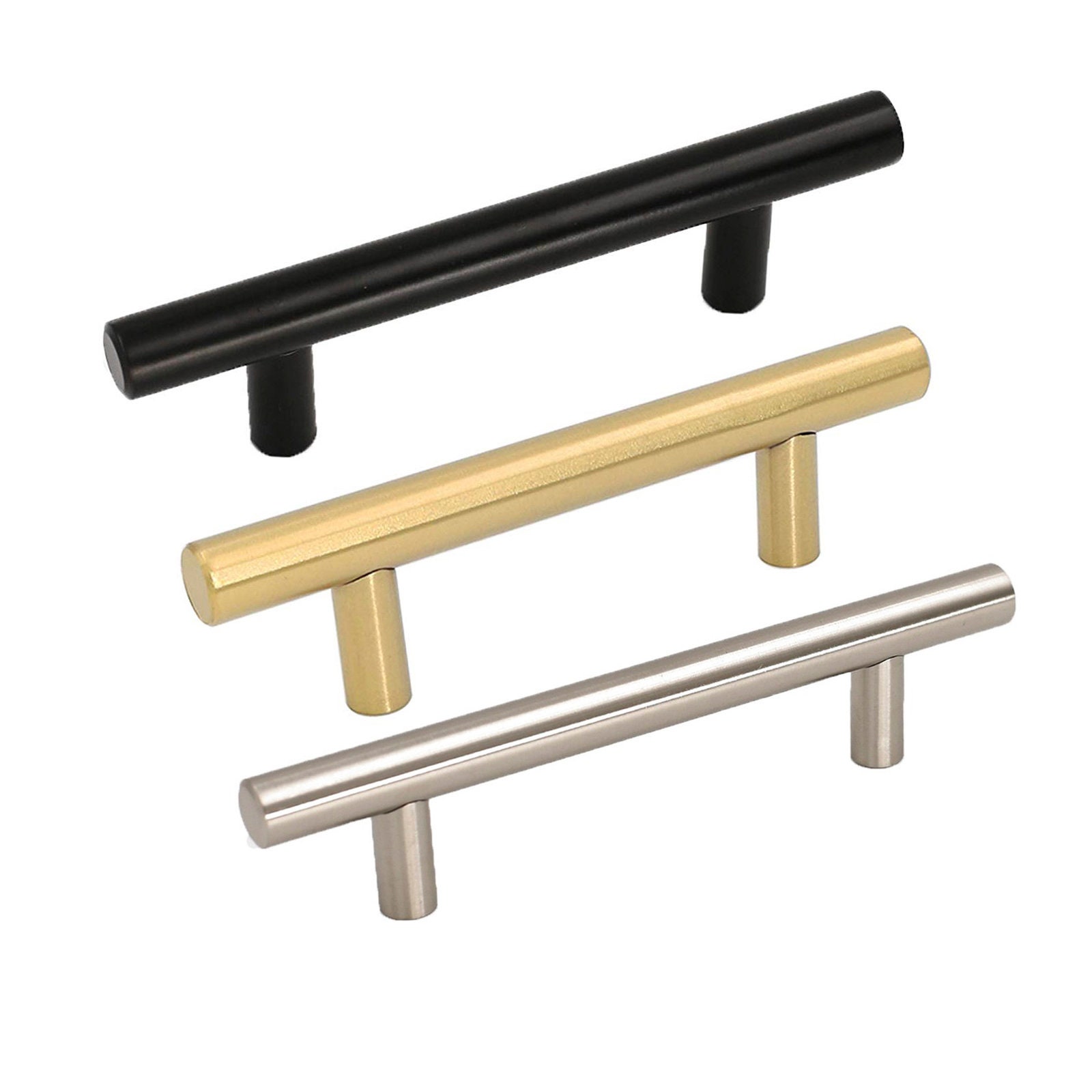 3 Inch Gold Drawer Pulls Black Kitchen Cabinet Handles 3 Inch Gold Drawer Pulls Black Kitchen, Brass Cabinet Pulls 3 Inch