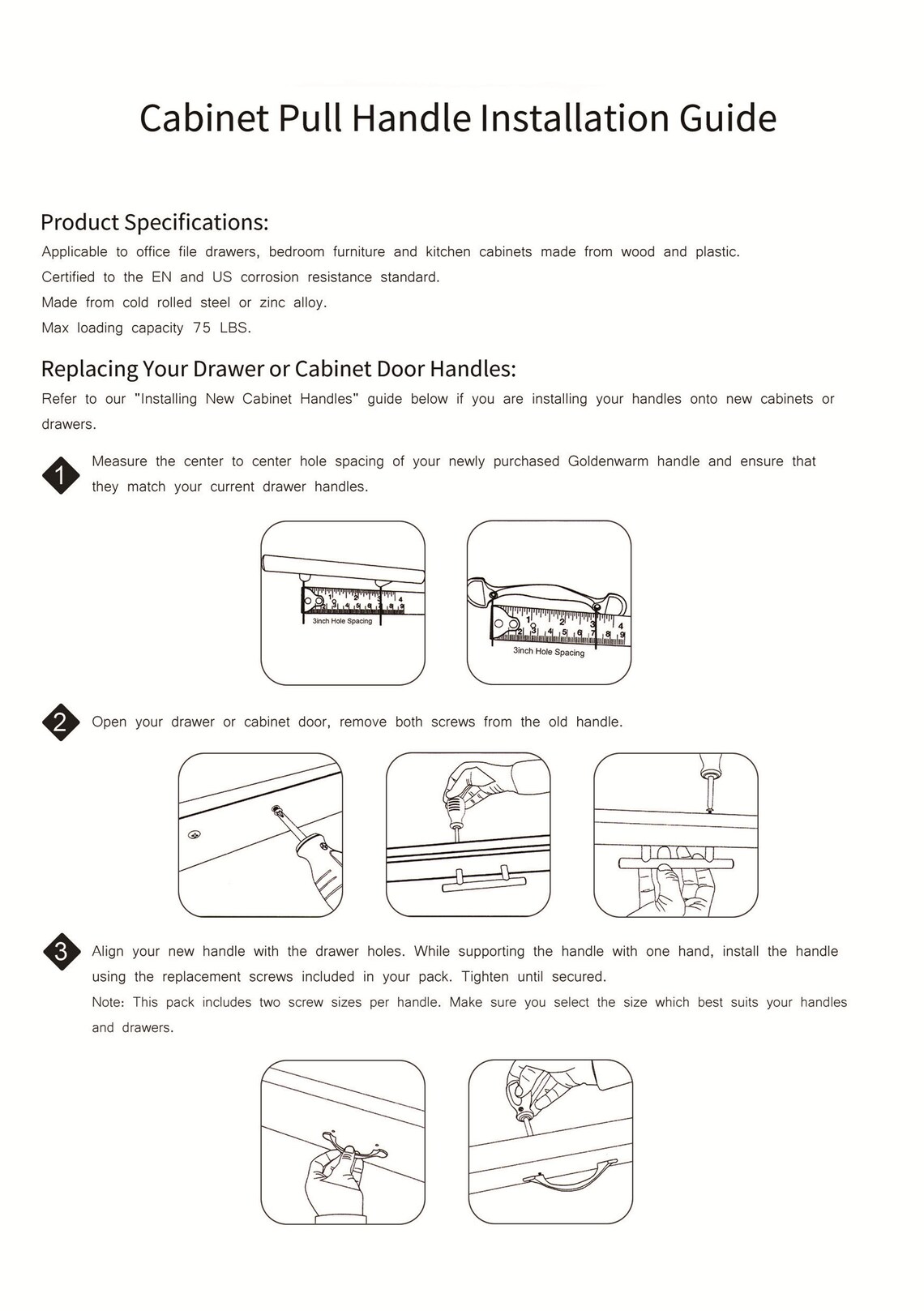 3 1/2 pulgadas cajón negro tira de la cocina armario cajone | Etsy