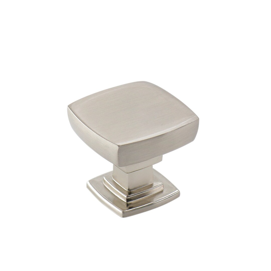 Drawer Knobs Brushed Nickel Knobs Kitchen Etsy