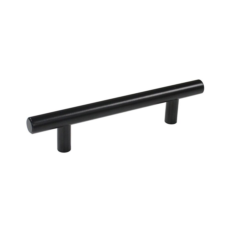 33/4 Black Drawer Pulls Wardrobe Handles Cupboard Etsy
