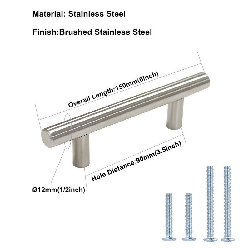 3 1/2 Inch Drawer Pulls Brushed Nickel Door Pulls Etsy