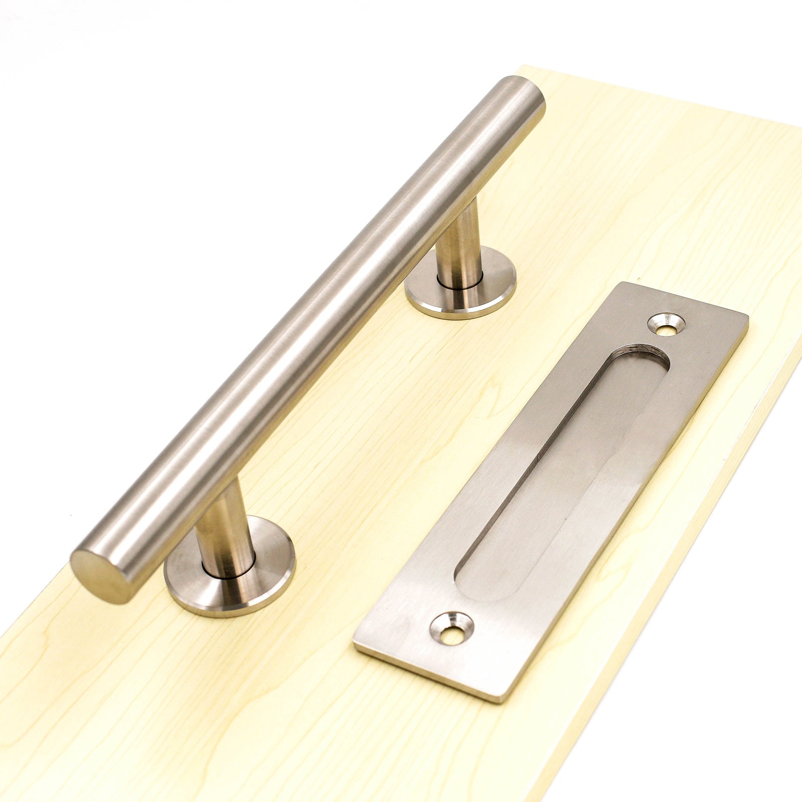 7inch Barn Door Handle and Flush Pulls Set Sliding Barn Door Etsy