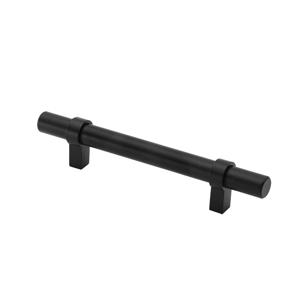 4 Inch Pulls Black Dresser Drawer Pulls Modern T Bar Etsy
