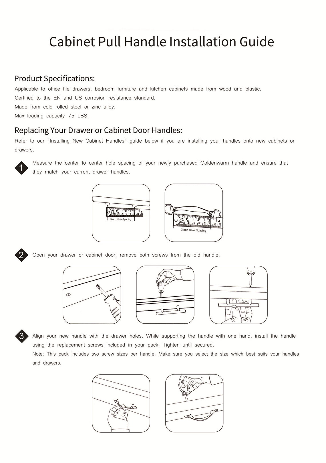 4 Zoll schwarz Schrank Griffe Kommode Schublade zieht | Etsy