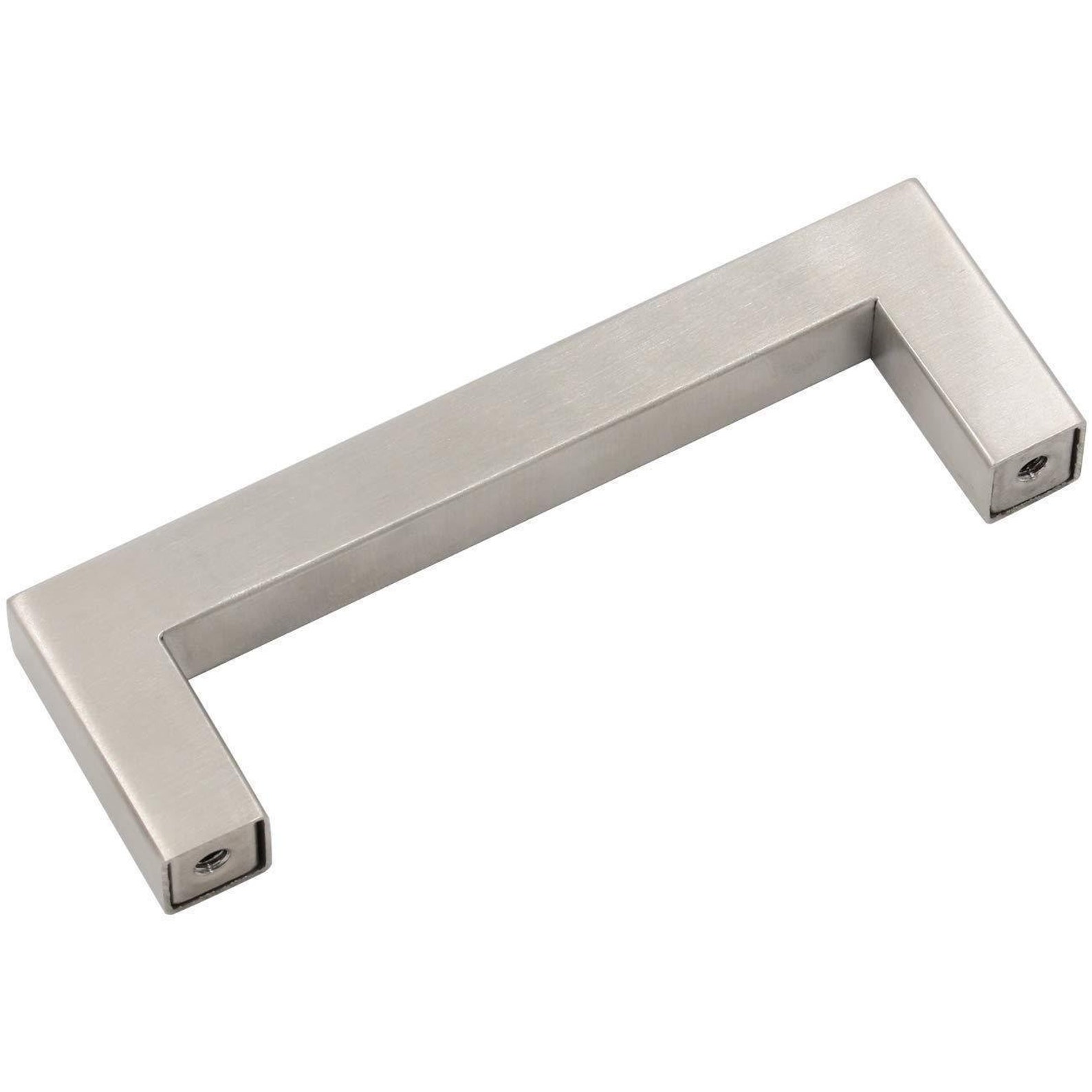 Drawer Pulls Brushed Nickel Pull and Knobs Square