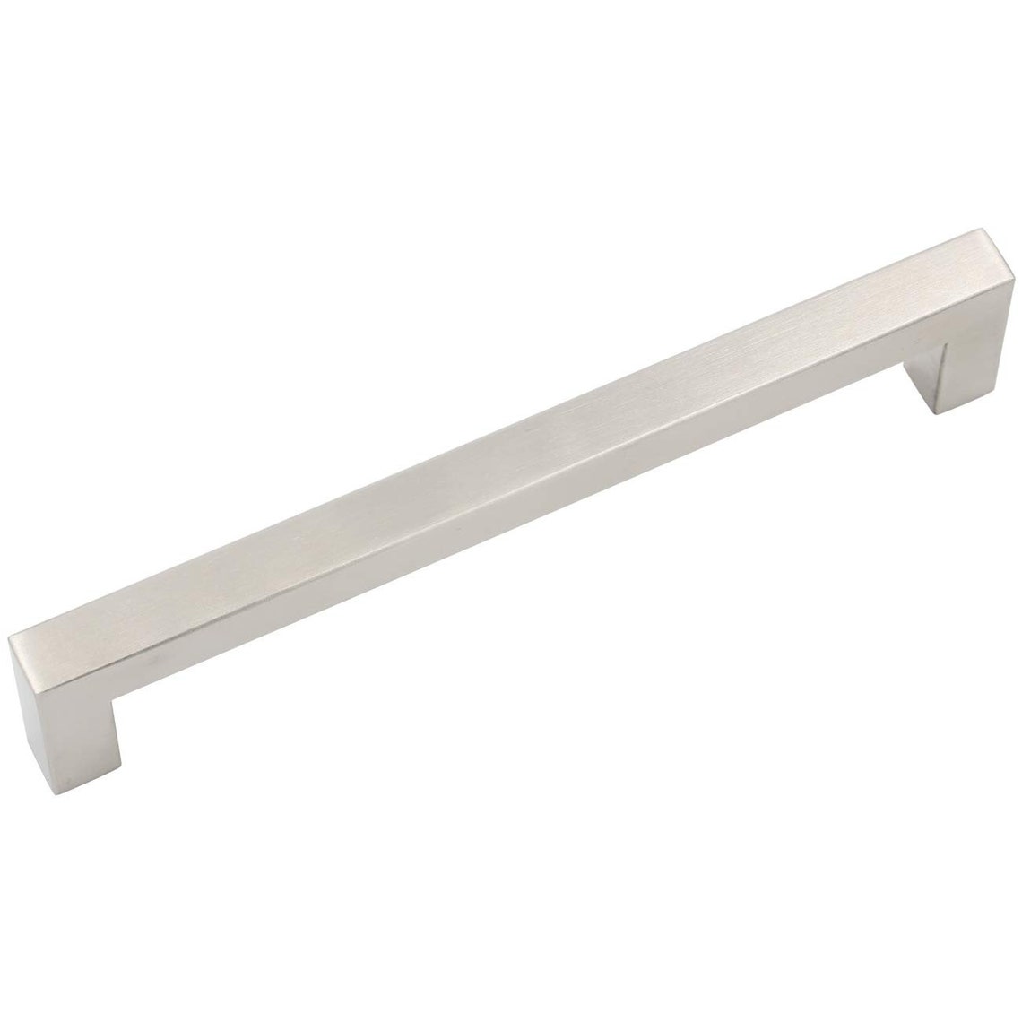 Brushed Nickel Drawer Pulls 3 inch Square Handles 3 Etsy