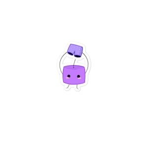 Stardew Valley Junimo Bubble-free stickers, Stardew Valley Stickers, Gaming Stickers