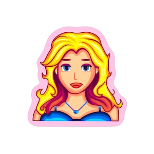 Sticker Stardew Valley Haley, Sticker Stardew Valley, Sticker Stardew Valley Haley, Sticker jeu, Sticker culture pop