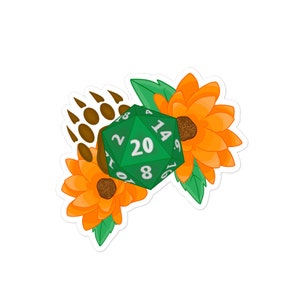 Adesivi senza bolle ispirati a Halsin DND, adesivo Halsin Baldur&#39;s Gate 3, adesivo Halsin BG3, adesivo Halsin Baldur&#39;s Gate 3
