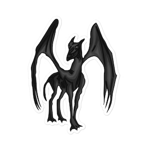 Thestral Bubble-free stickers