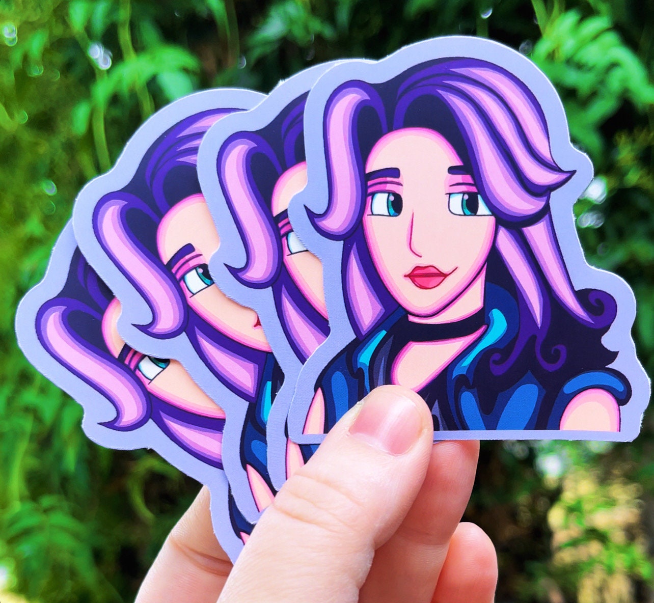 Stardew Valley Abigail Sticker, Pop Culture Gaming Sticker - Etsy