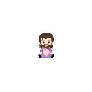 Adesivo Gale Chibi Heart, Adesivo Baldur&#39;s Gate 3 Gale, Adesivo Baldur&#39;s Gate 3, Adesivo BG3