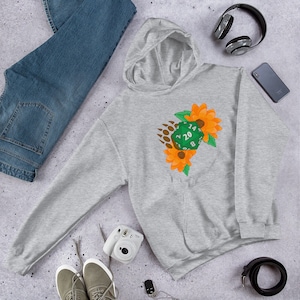 DND Inspired Halsin Die Hoodie, Baldur&#39;s Gate 3 Halsin Hoodie, Baldur&#39;s Gate Halsin Hoodie, BG3 Halsin Hoodie, BG3 Hoodie