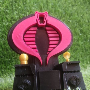 Custom GI Joe Custom 3D Printed Cobra Destro Throne for 3.75&quot; and 6&quot; Figure