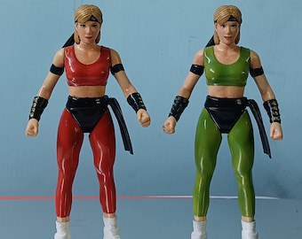 Mortal Kombat Sonya -Limited Articulated 3D Printed Hand Painted Model Statue Figure