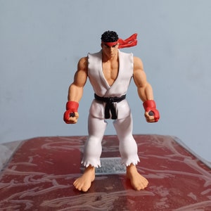 Street Fighter - Articulated 3D Printed Hand Painted Model Statue Figure