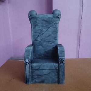 Custom The Phantom Ghost Who Walks Hand Painted Skull Throne -3D Printed Fan Art Model