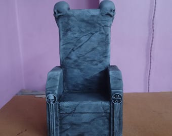 Custom The Phantom Ghost Who Walks Hand Painted Skull Throne -3D Printed Fan Art Model