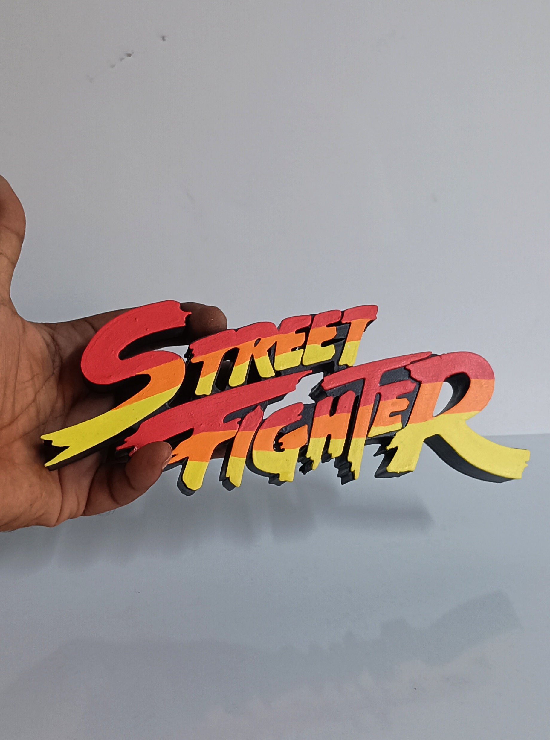 Street Fighter 2 Ryu Hadoken Retro Vintage Art CAPCOM Video Game  Merchandise Gamer Classic Fighting Cool Wall Decor Art Print Poster 12x18