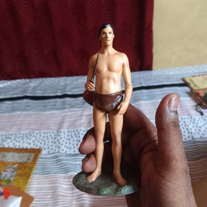 Statua modello fan Tarzan personalizzata, non verniciata, da 6 pollici, stampata in 3D