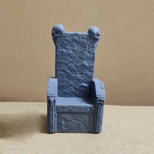 Custom The Phantom Ghost Who Walks Unpainted Skull Throne -3D Printed Fan Art Model