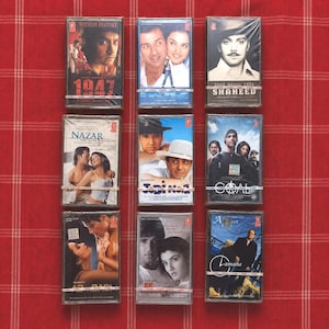 Retro Bollywood Cassette Tapes – Hindi Film Pop Soundtrack Memorabilia #14