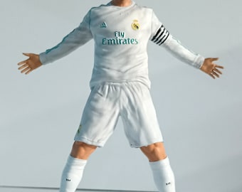 C.ロナウド CR7 サッカー選手 ポルトガル人 ポルトガル 3Dモデル