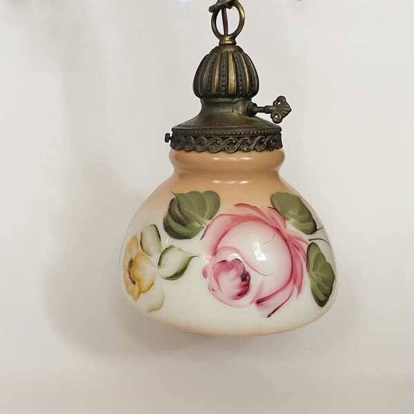 Milk Glass Finial Etsy