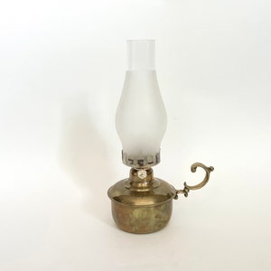 Copper Kerosene Lantern, Oil Lamp, Decorative Desk Lamp, Paraffin