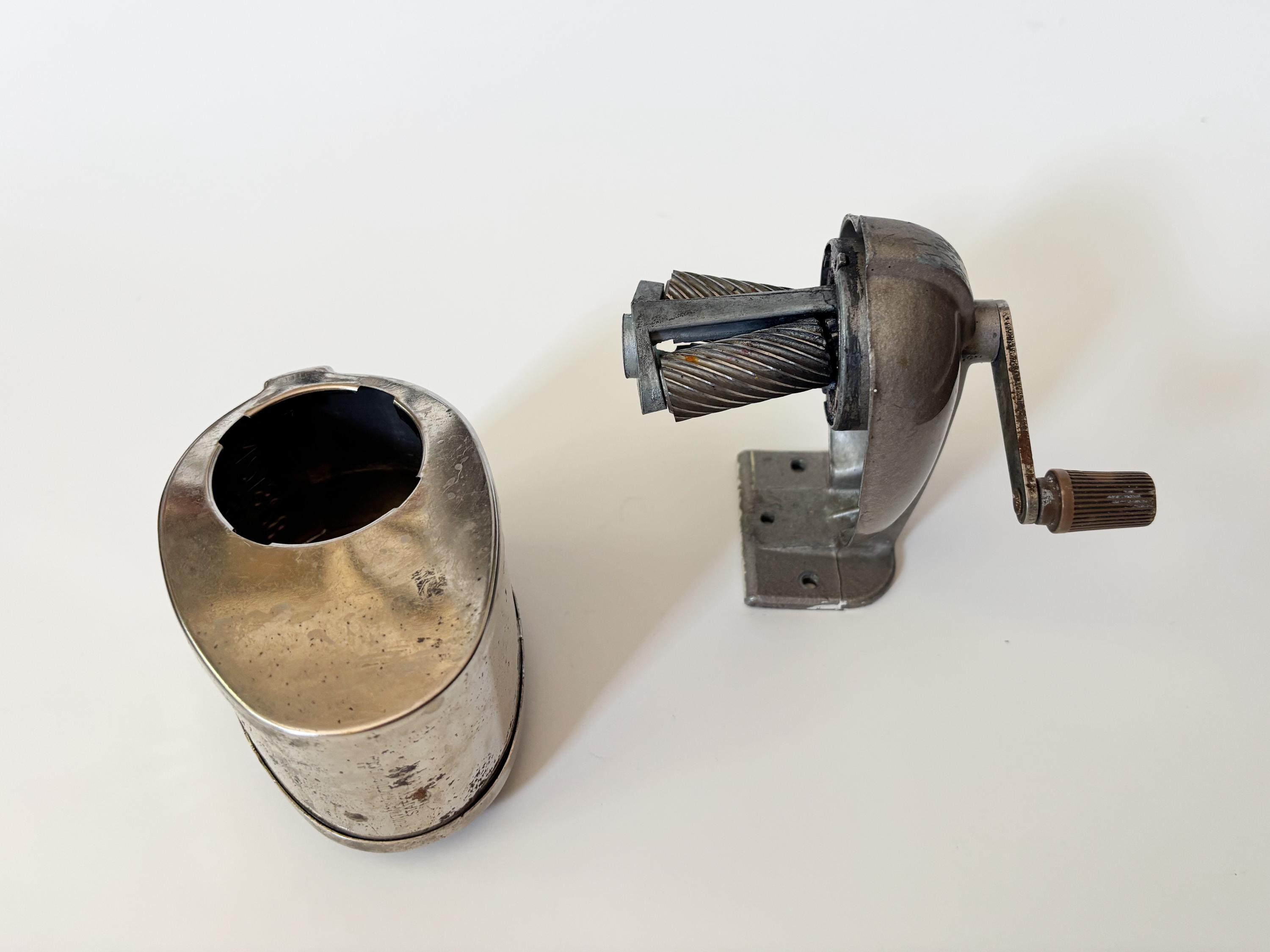 Retro Pencil Sharpener Wall Mounted “boston” Crank
