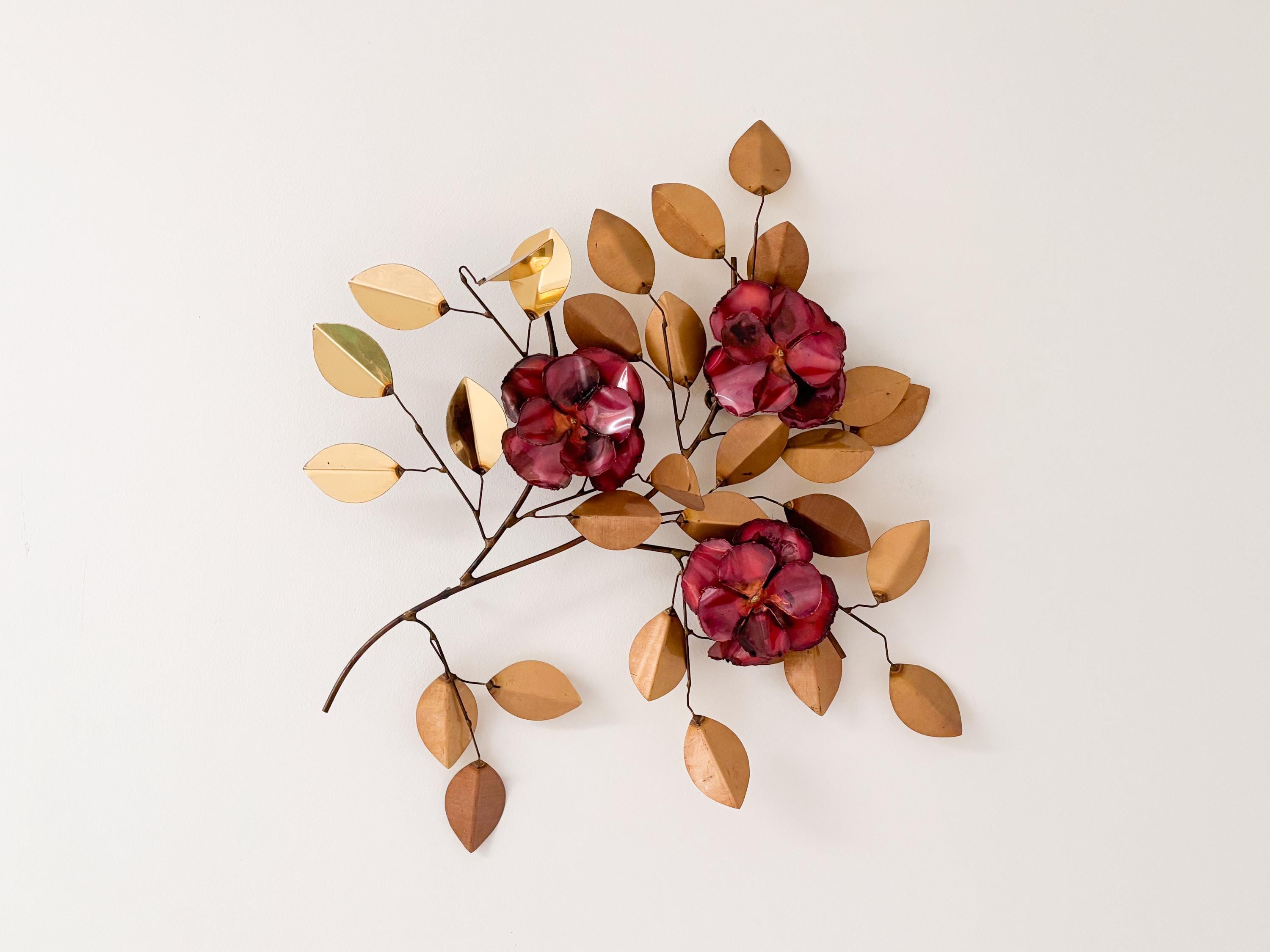 カーティスジェレ作品　カエデの木 Curtis Jere Flower - Etsy