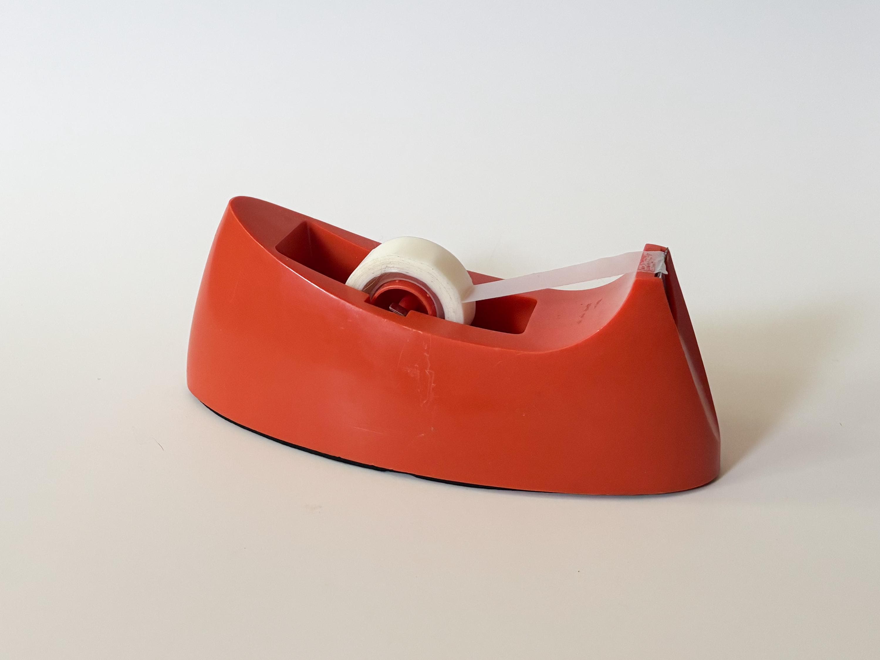 はさみ・カッター Vintage Orange Space Age Tape Dispenser Vintage Orange Tape Dispenser - Etsy