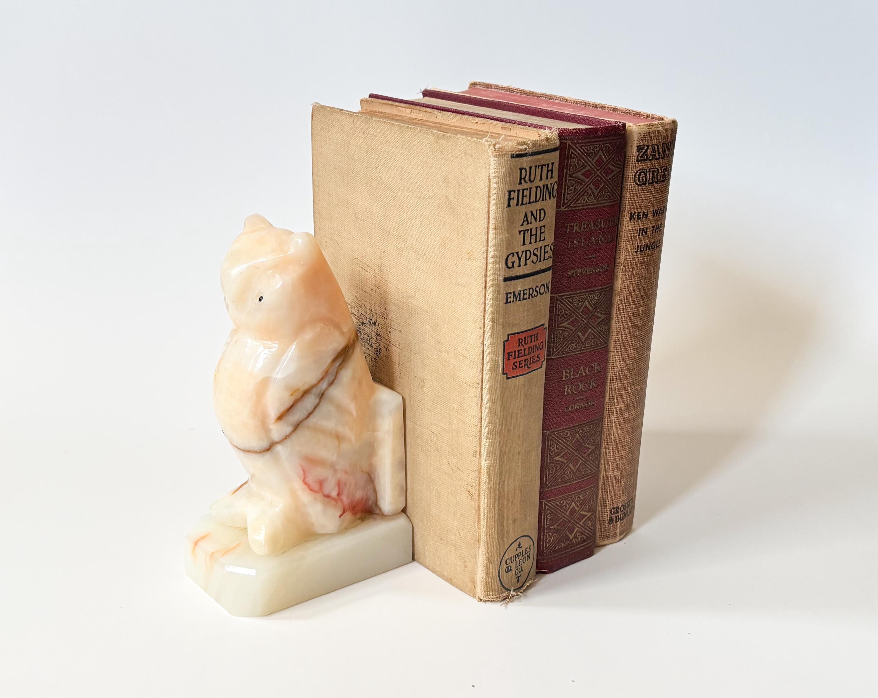 SERRE LIVRE ART Deco 1930 En Marbre Circa 1950 1960 Decor Cheminee