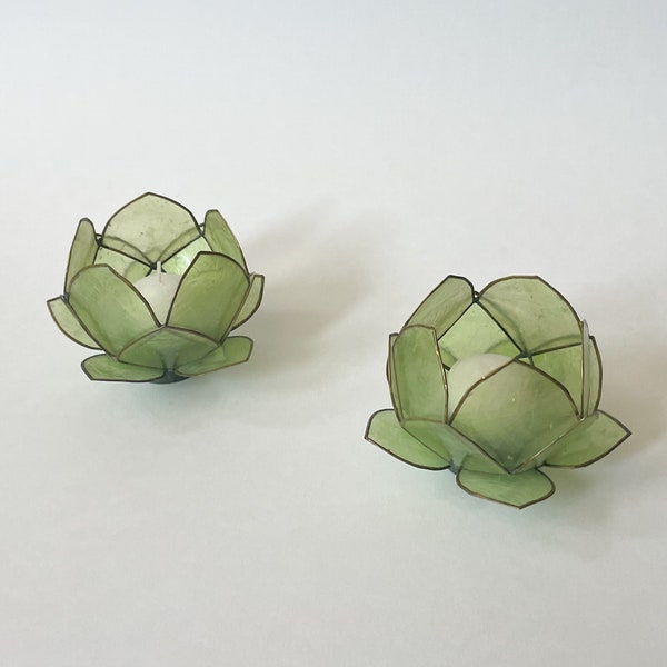 Flower Shaped Votive Candle Holders Etsy