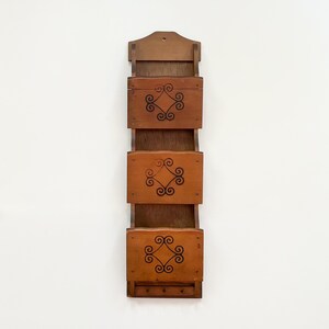 Rustic Mail Organizer Etsy UK