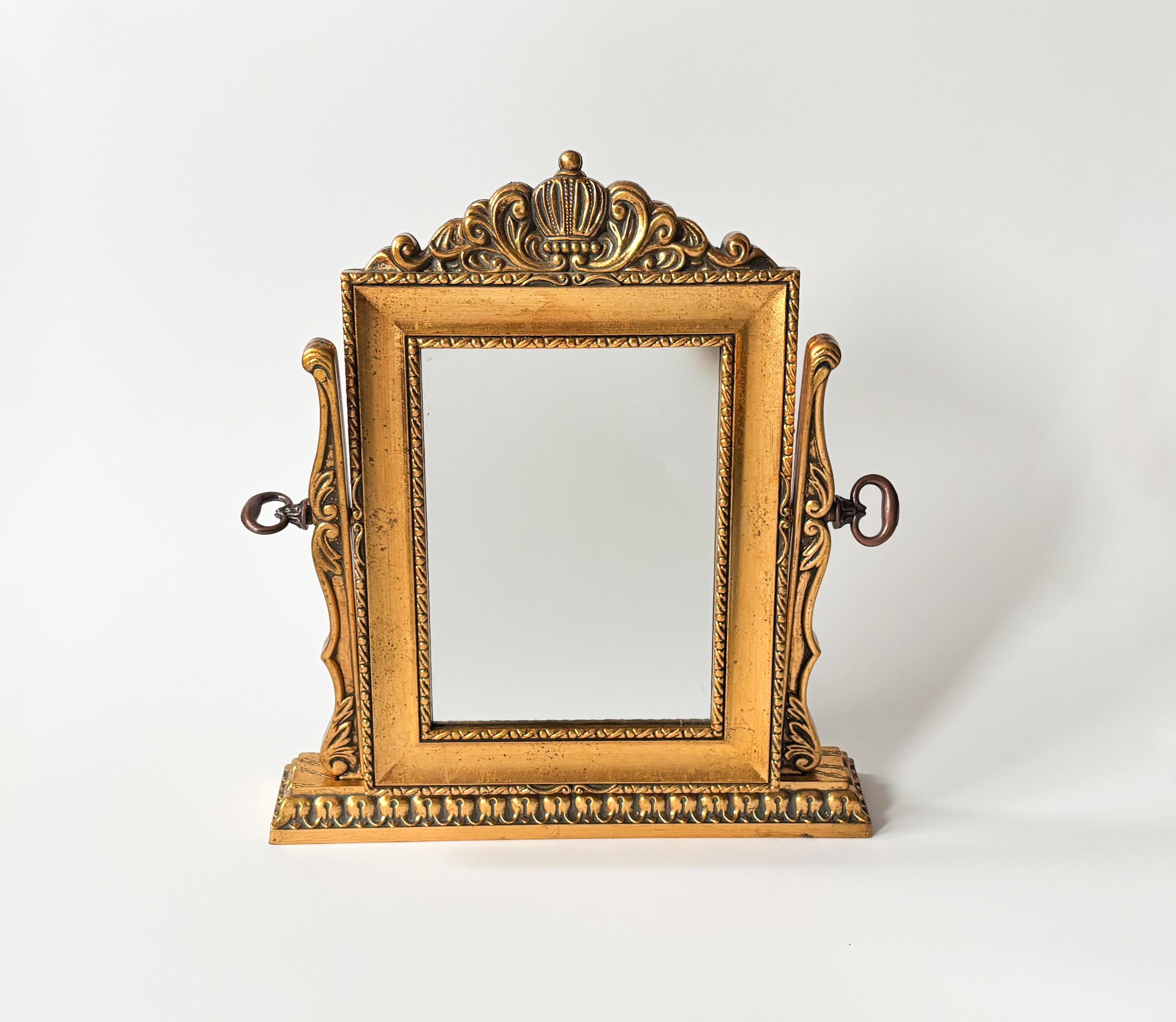 Antique trifold vanity mirror - Etsy 日本