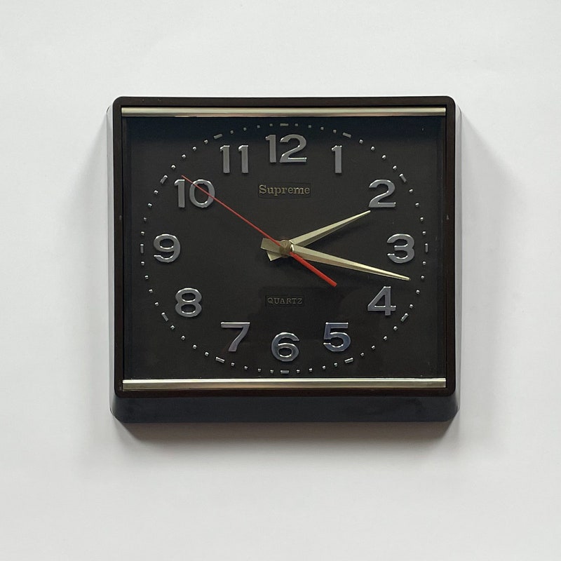 Retro Rectangular Clock - Etsy