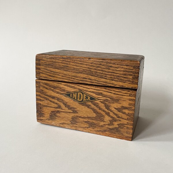 Wood Recipe Box Etsy Canada