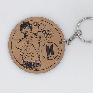 BTS's Jungkook Fake Love Shirt Lift keychain BTS Army image 1