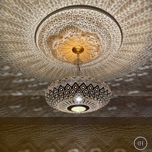 Moroccan Pendant Light, Hanging Light Fixture Fixture, Moroccan Lamp, Pendant Lighting.