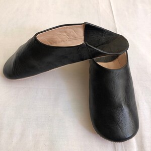 Womens Moroccan Babouche Slippers,handmade From Soft Organic Leather ...